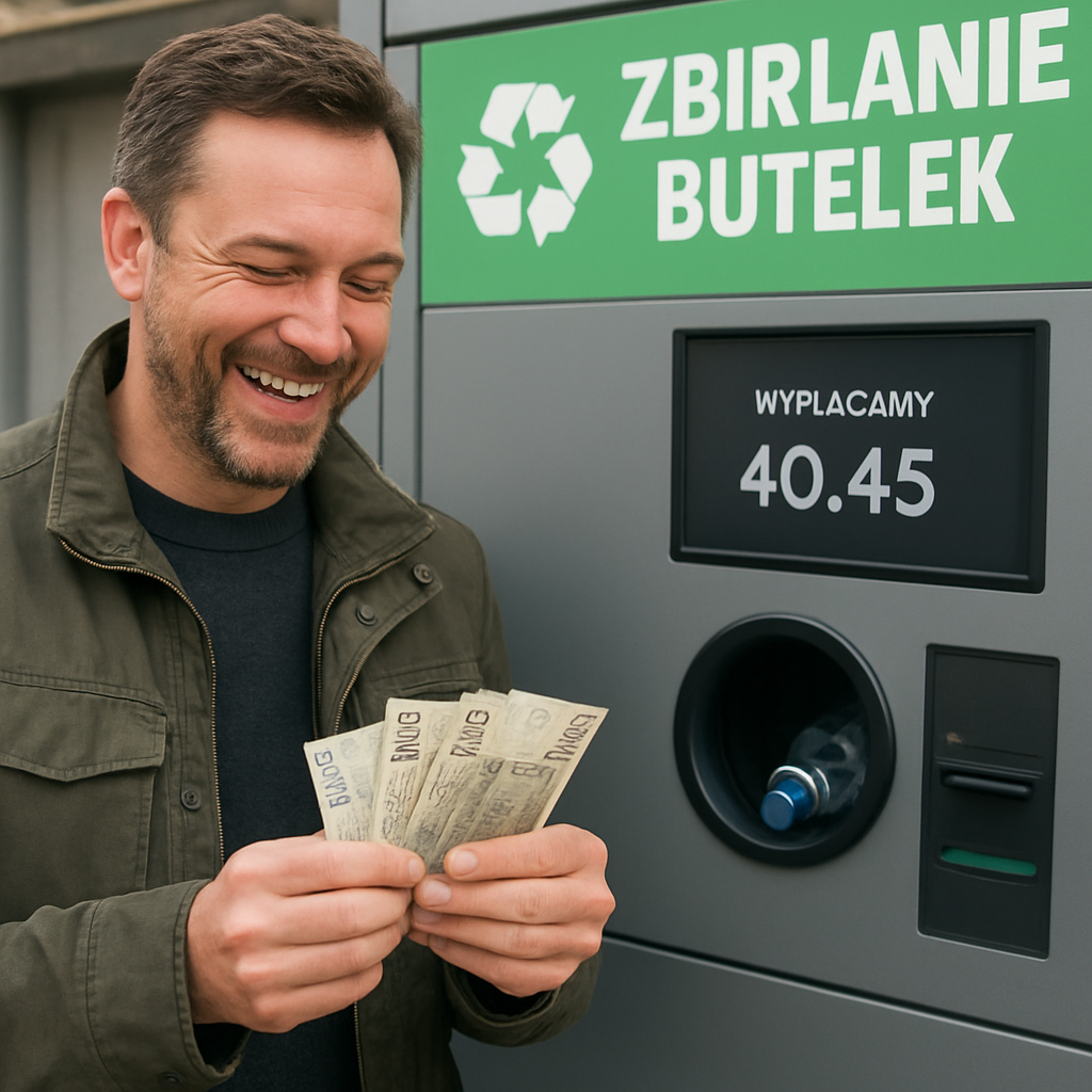 Rekord systemu kaucyjnego. Krakowianin zainkasował aż 2 tys. 341 zł 50 gr!