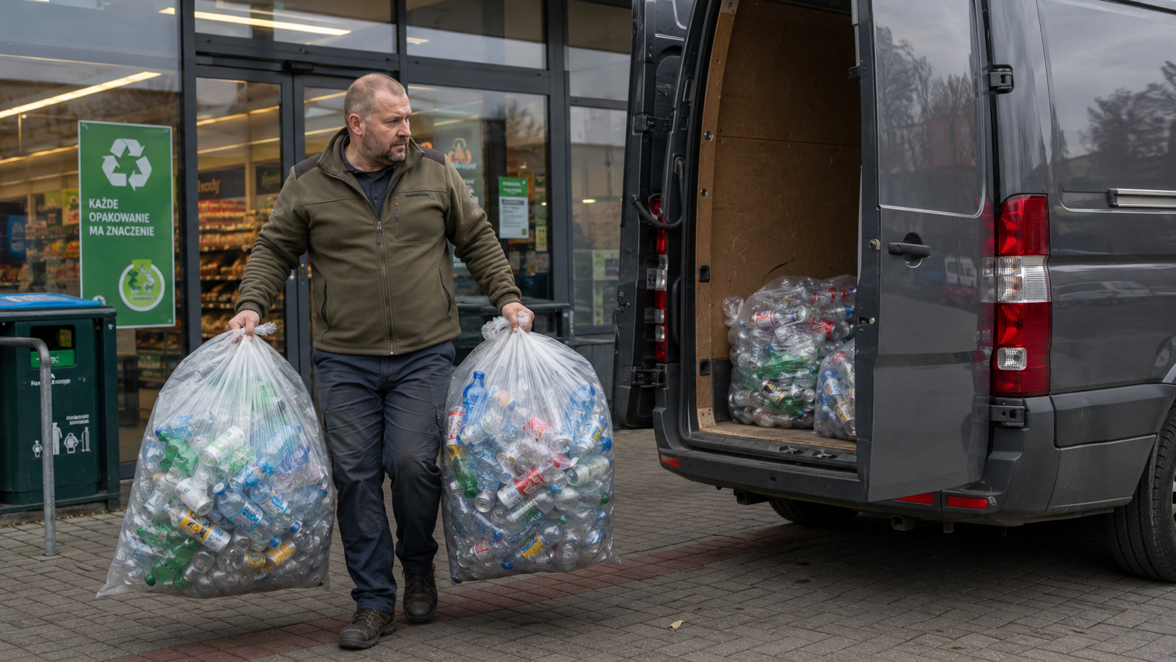 Butelki wróciły. Praca też. System kaucyjny tworzy nowy rynek i nowe zawody