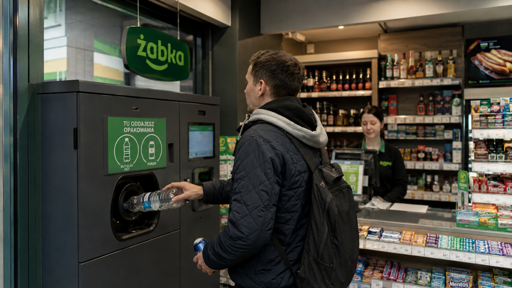 Nie zgniataj butelki, nie zrywaj etykiety. Żabka tłumaczy, kiedy system kaucyjny przyjmie opakowanie